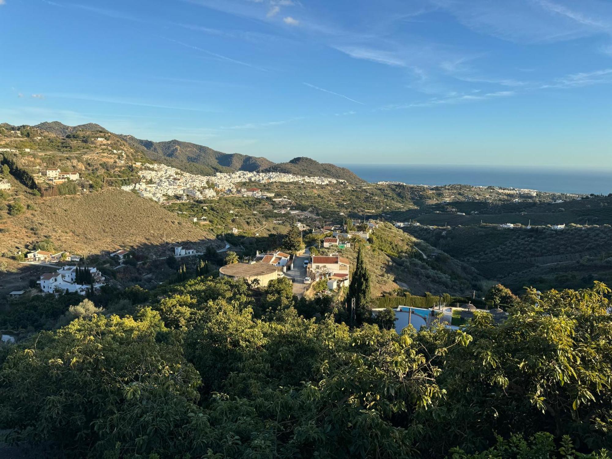 Villa En Frigiliana Con Piscina, Jacuzzi Y Espectaculares Vistas Екстериор снимка